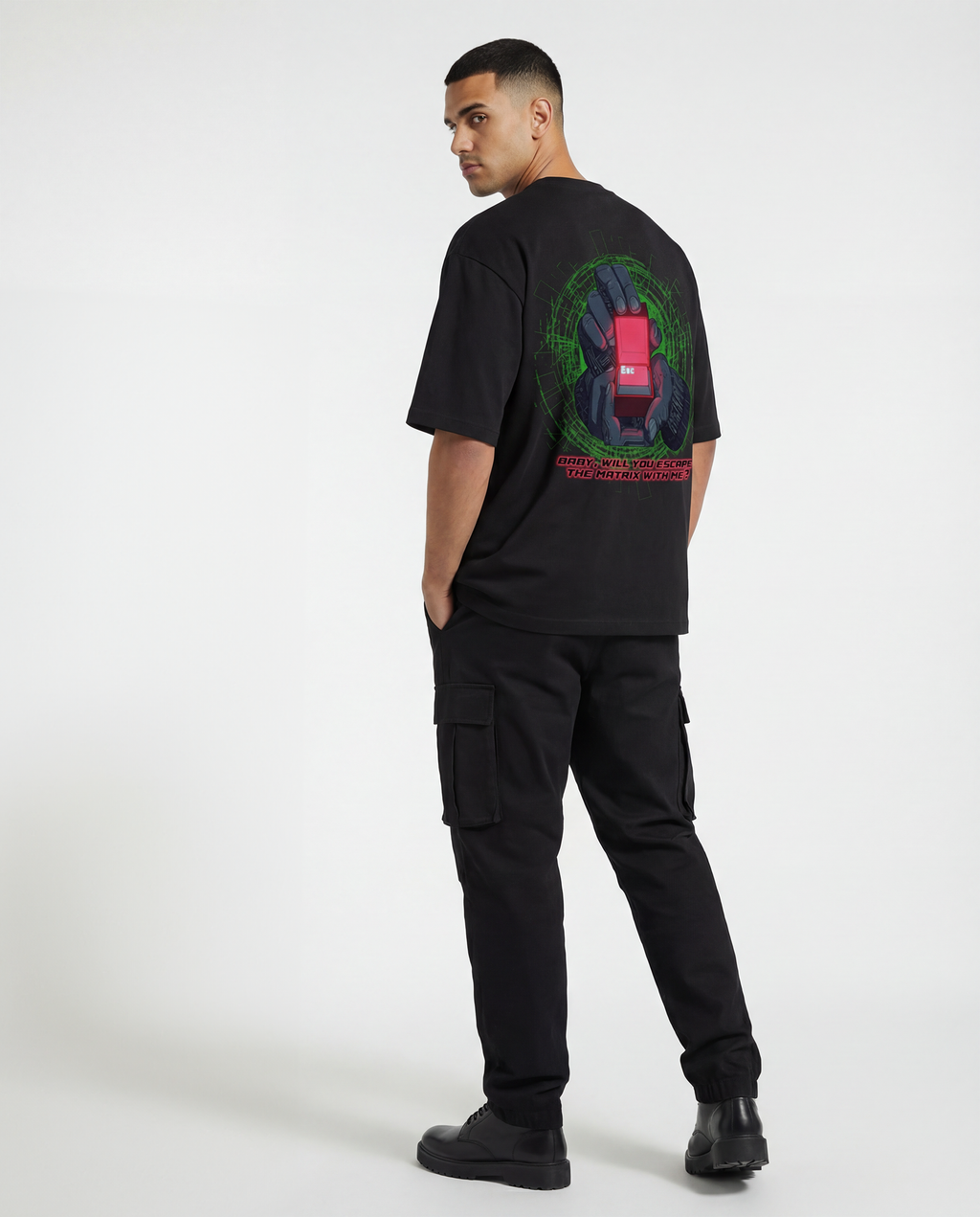 MATRIX TEE BLACK