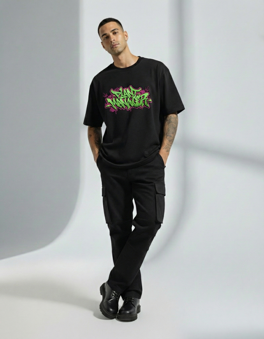 MANAGER TEE BLACK